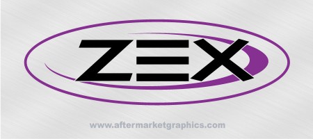 Zex Racing Decals - Pair (2 pieces)